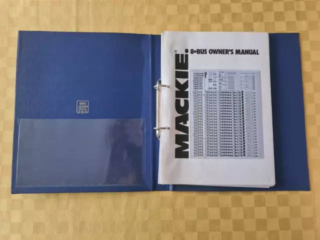 Mackie 8bus mixer manual