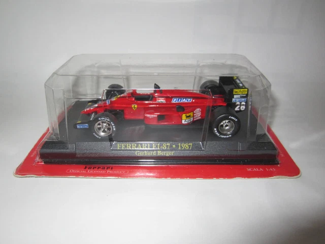 Atlas Ferrari F1 Collection1:43 zur Auswahl neu in OVP mit Datenblatt 1-24
