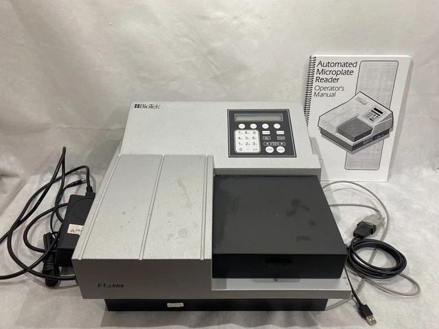 BIOTEK ELX808 ABSORBANCE Microplate Reader Lab £999.99 - PicClick UK
