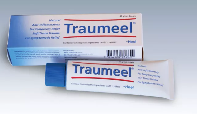 New HEEL Traumeel Cream 50g Natural Anti-Inflammatory Ointment Relife of Pain