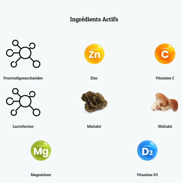 Forever ImmuBlend - Immunité, Vitamines, Mineraux, Champignons, Zinc - 60 compr 2