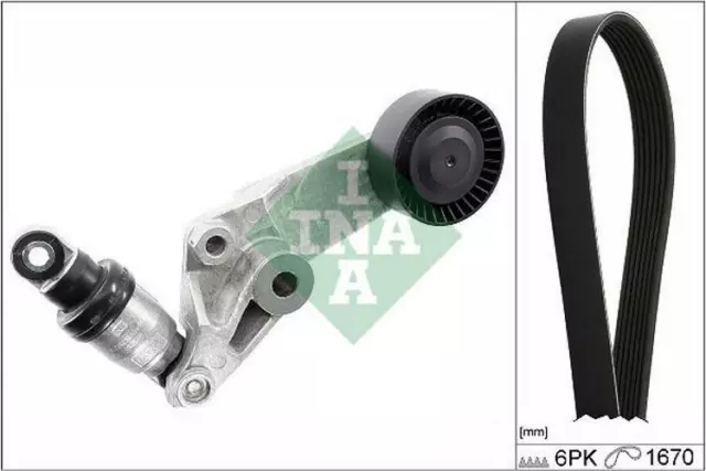 INA 529 0474 10 Keilrippenriemensatz für TOYOTA COROLLA (ZZE12, NDE12, ZDE12)