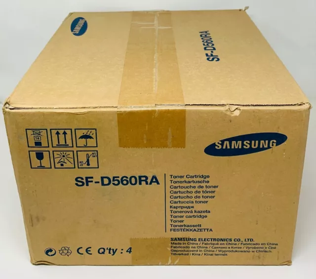 Samsung SF-D560RA Paquete De 4 Tóner Original Negro Samsung SF-560R/SF-565PR