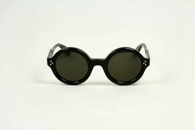 Nuevo Gafas de Sol LESCA LUNETIER Mod :p Hil Col: Black Len :Gris