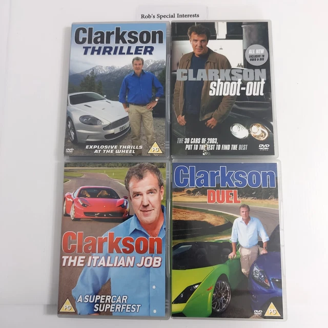 CLARKSON - THRILLER Jeremy Clarkson 2008 DVD Free UK P&P Top