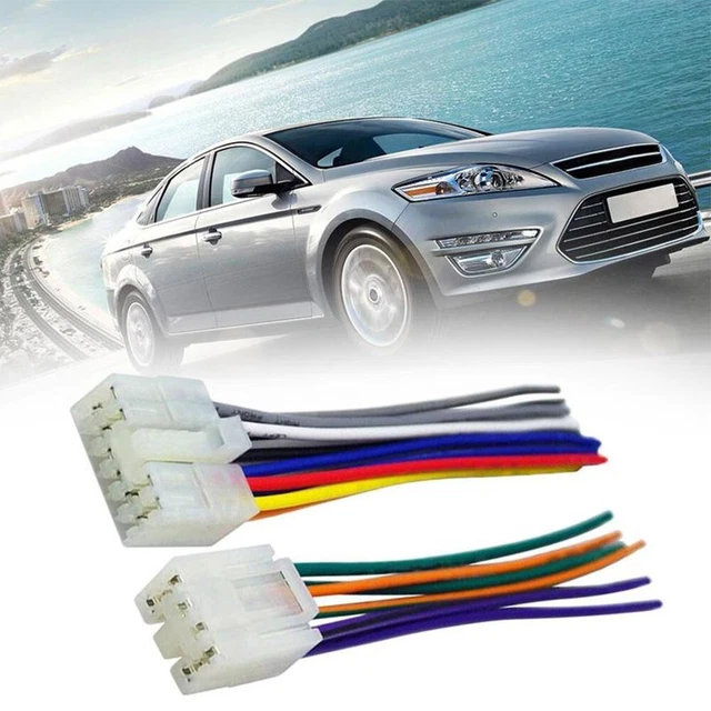 For Toyota Aftermarket Radio Stereo Install Car Wire Harness Cable Adapter Parts