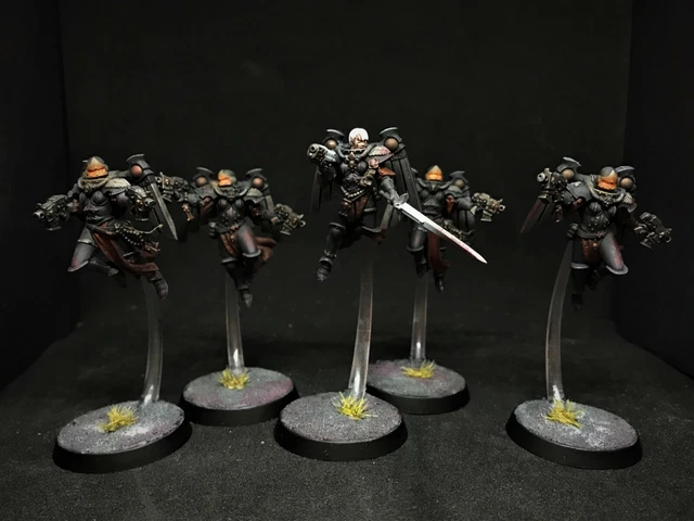 Seraphim Squad painted Warhammer 40k Adepta Sororitas Sisters of Battle