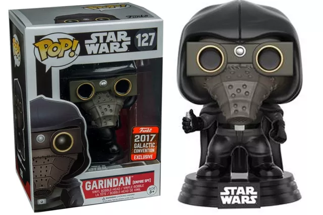 Figura De Vinilo Pop Gce Exclusiva Star Wars Garindan Empire Spy 3,75" Funko 127