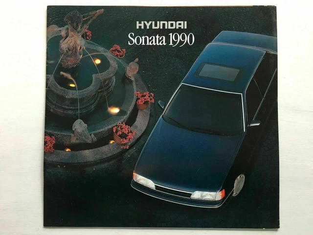 1990 Hyundai Sonata Sales Brochure - Loc2-113
