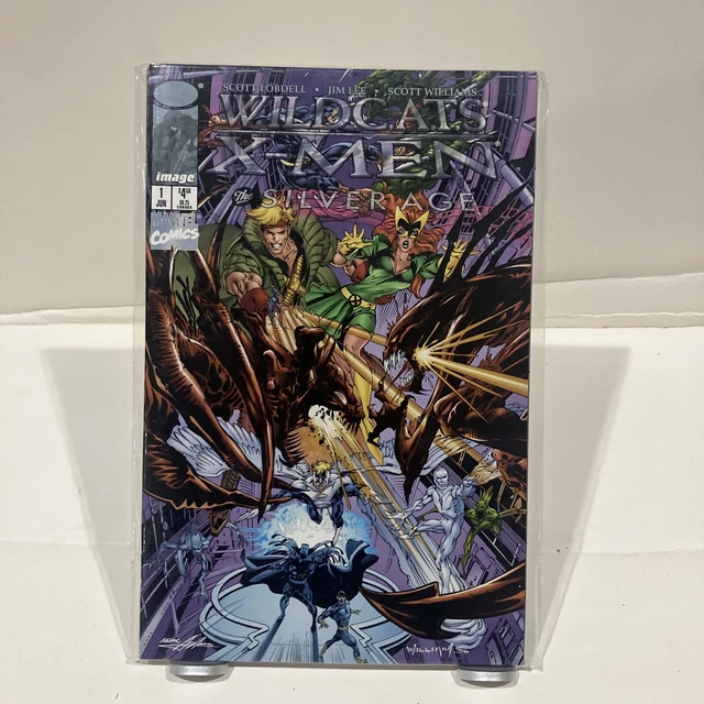 Wildcats/X-Men Silver Age #1 Neal Adams Variant 1997 Image/Marvel Comics