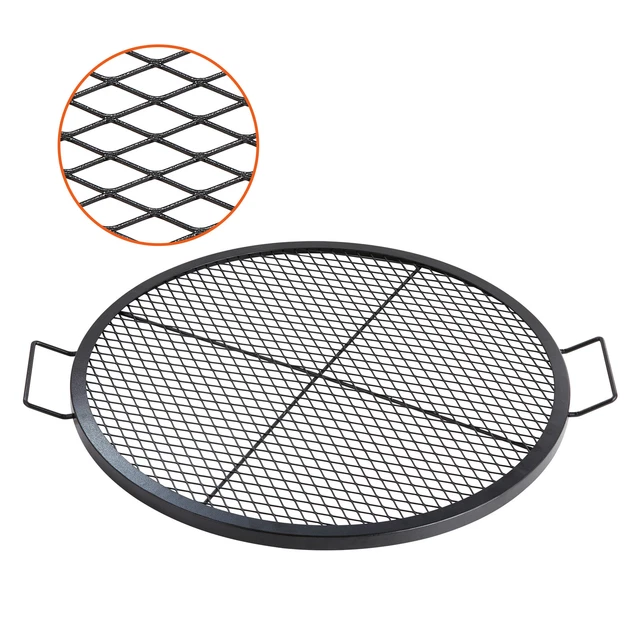 VEVOR 30 INCH Round Cooking Grate Fire Pit Grill Grate XMarks Heavy