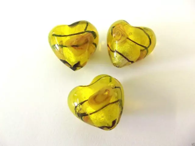 Impex Trimits Deluxe - Cœur Rose Lampe Perles - Jaune