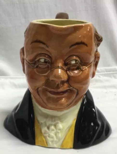 Vintage SylvaC Ware Toby Jug Mr Pickwick Character Made In England VGC