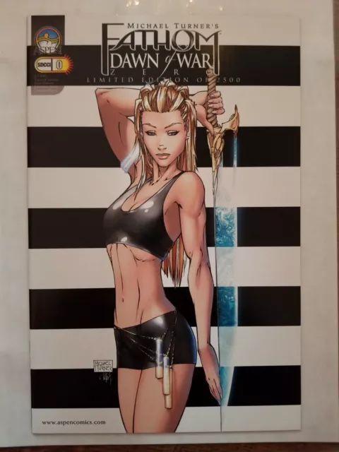 Fathom Dawn of War #0 Michael Turner Limited Edition Variant (Aspen)