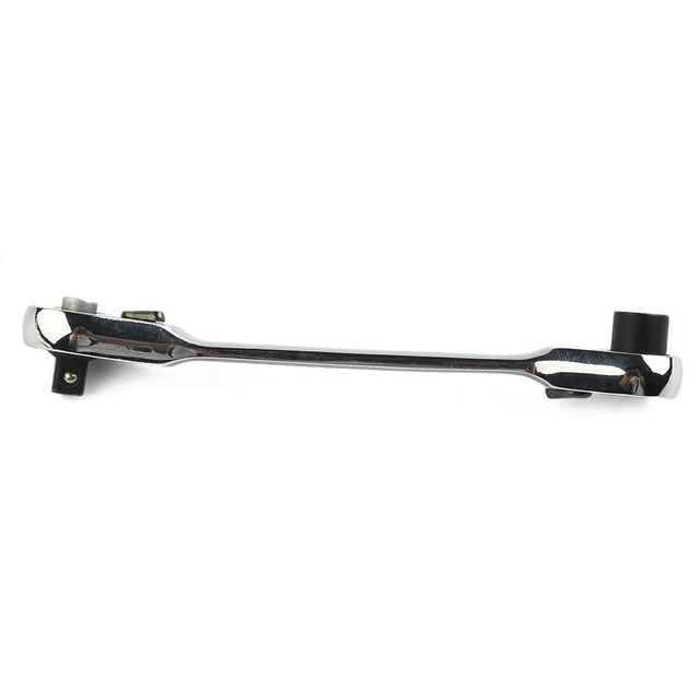 1 x 1/4 clé à cliquet carrée double tête hexagonale pilote tournevis 72 dent
