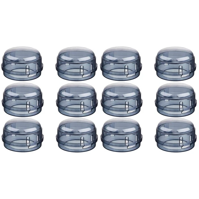 12 pz copertura piastra duplex bambino manopola stufa in plastica