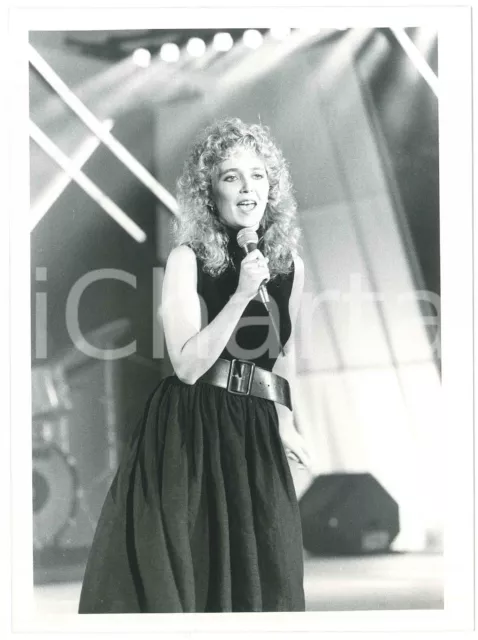 1985 ca MUSICA Rossana CASALE Ritratto della cantante - Foto 24x18 cm (7)