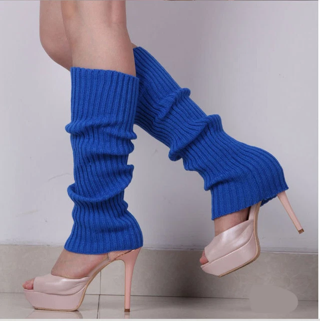 Fashion Womens Winter Knit Crochet Legging Boot Cover Soft Knitted Leg Warmers