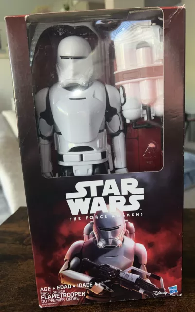 STAR WARS The Force Awakens- 12-Inch First Order Flametrooper Hasbro Figure M3