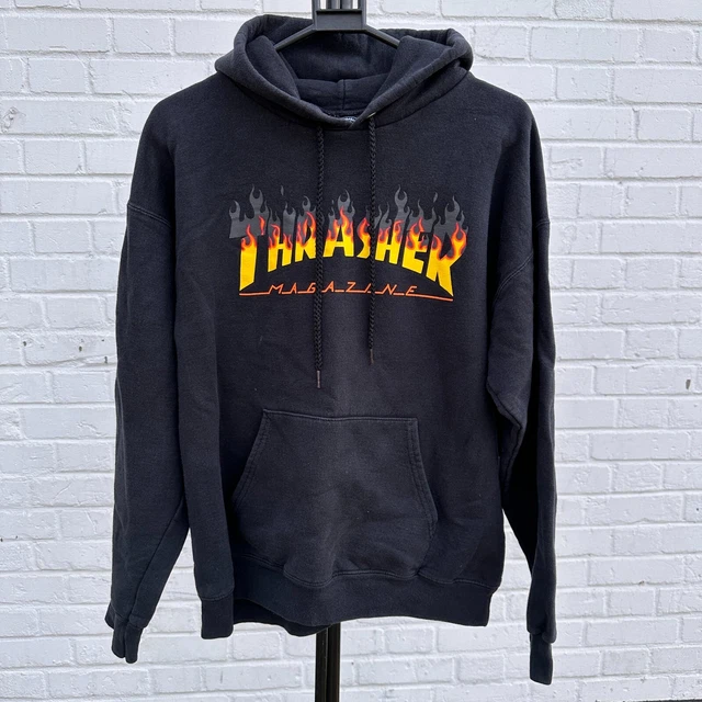 THRASHER MAGAZINE HOODIE Black Medium EUR 23 44 PicClick IT