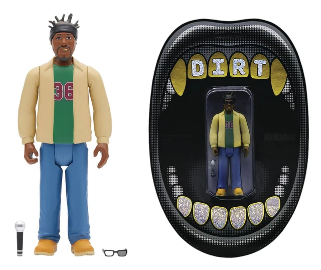 ODB Ol' Dirty Bastard Brooklyn Zoo Super 7 Reaction Figure