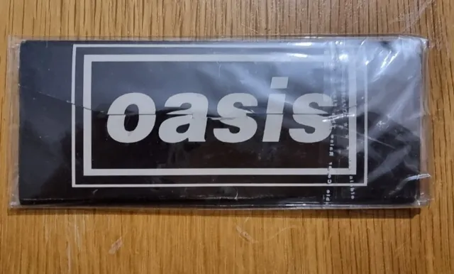 Very Rare Original 1995 Oasis Promo Roll With It Rizla