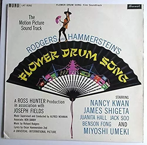 Flower Drum Song -LP - Film Soundtrack - 1961 - Brunswick LAT 8392  Mono - EX/EX