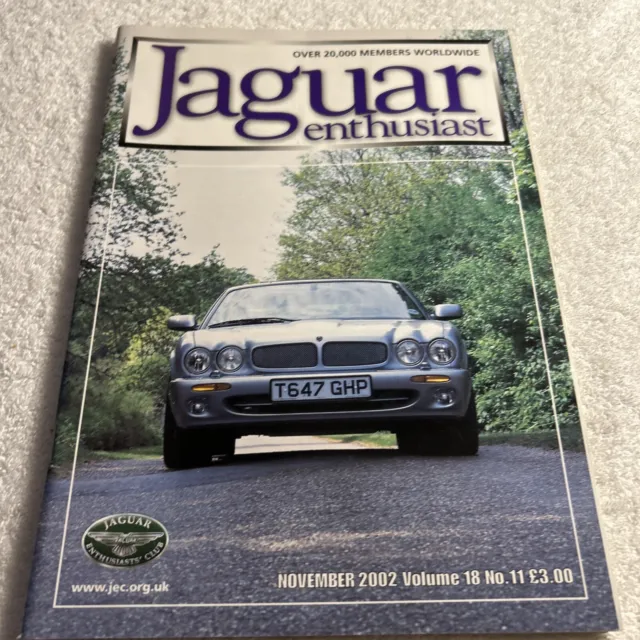 Jaguar Enthusiast Magazine November 2002