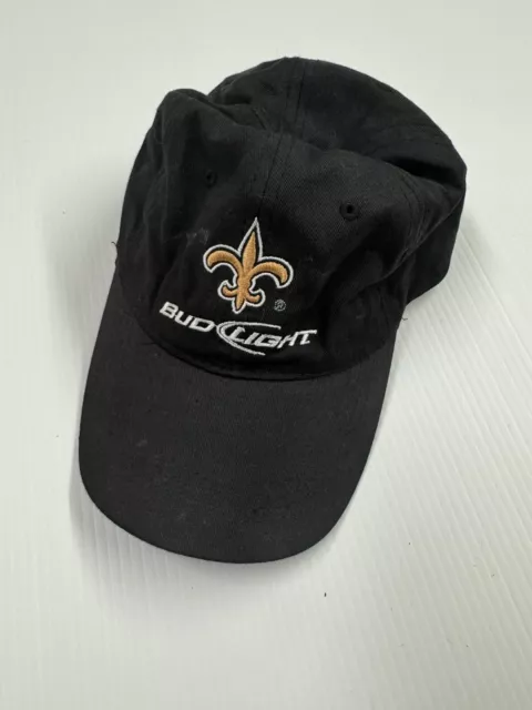New Anheuser-Busch Bud Light New Orleans Saints Baseball Hat/Cap 2010