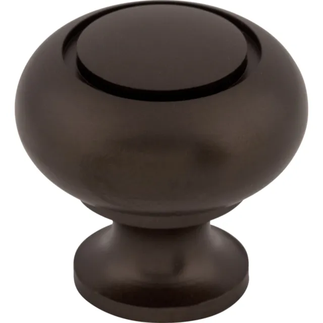 Top Knobs Cabinet  Ring Knob 1 1/4 Inch Oil Rubbed Bronze