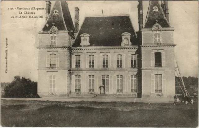 CPA Env. d'ARGENTAN Le Chateau de Blanche Lande (151259)