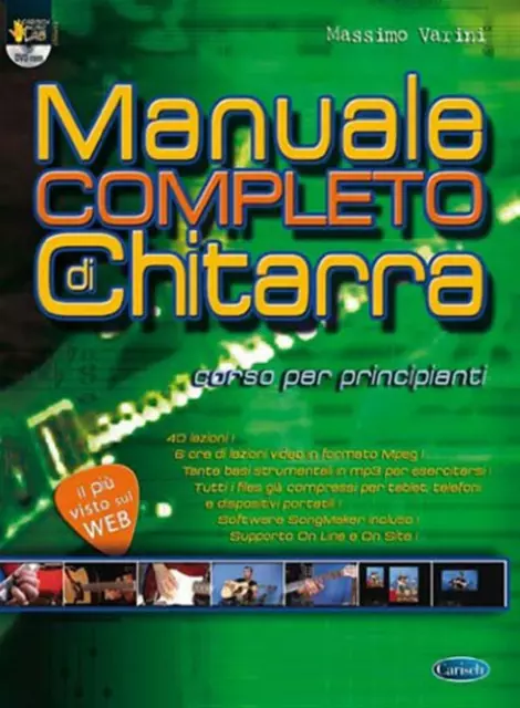 Manuale completo di chitarra. Corso per principianti. Con DVD - Varini Massimo