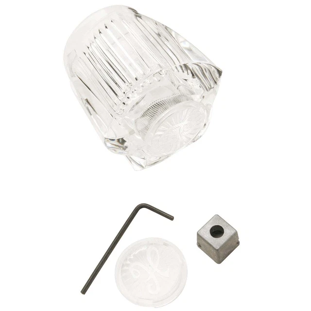 Do it Acrylic Universal Replacement Clear Faucet Handle 489824 Pack of 24 SIM