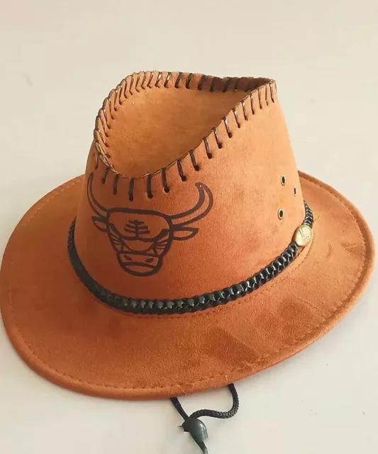 Men's Western (Set of 2) Cowboy Beach Outdoor Vacation Plain Breathable Sun Hat
