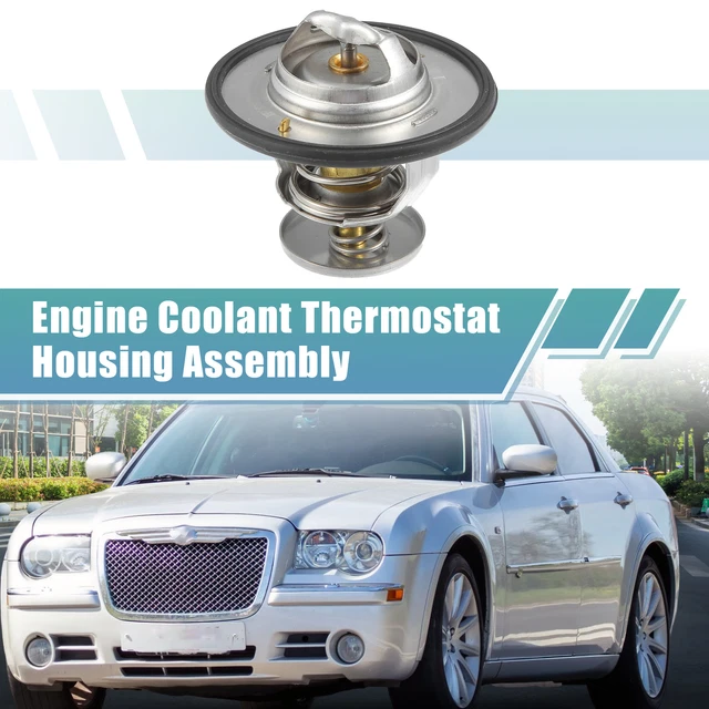 1 Pcs Engine Coolant Thermostat for Chrysler 300 2005-2023 Aluminum Rubber