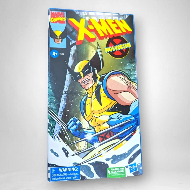 MARVEL LEGENDS SERIES X-Men Wolverine 90s VHS Animated Series Loose £20