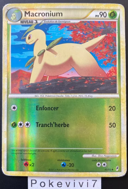 Carte Pokemon MACRONIUM 40/95 REVERSE L'Appel des Légendes FR OCCASION