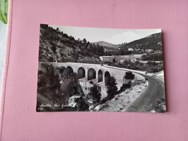 Cartolina Amelia Terni Viaggiata
