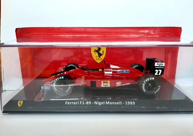 Casque F1 Ferrari Nigel Mansell 1989 - Modélisme Statique 1/5 - Neuf En Boîte