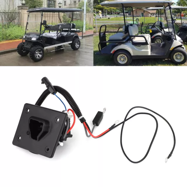 48V Delta-Q-Ladebuchse für EZGO RXV / TXT-Golfwagen ab 2008 OEM 602529