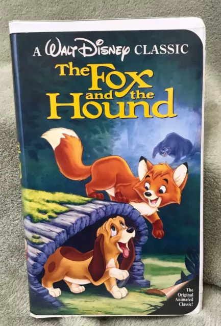 Walt Disney Classic - The Fox and the Hound (VHS, 1994) Black Diamond 2041