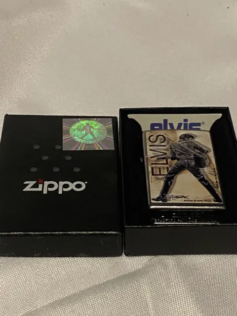 Zippo Elvis Presley Lighter Sealed In Box
