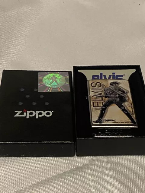 Zippo Elvis Presley Lighter Sealed In Box