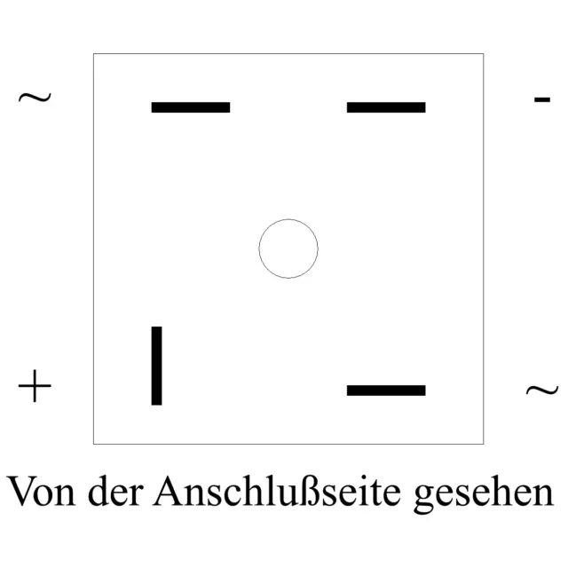 Brückengleichrichter KBPC 5010 50A / 1000V Gleichrichter Gleichrichterbrücke 2