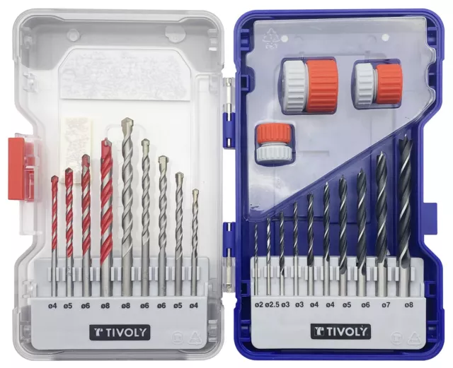 TIVOLY 11901170061 Coffret De 22 Pièces Dans Boîte Ranger Avec Kit Spéciales De