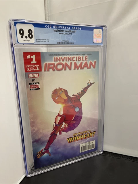 Invincible Iron Man #1 NM Riri Williams CGC 9.8 1st ongoing Ironheart series