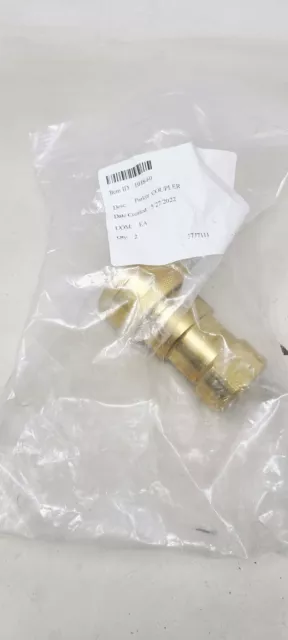 Coupling, Quick Connect, Brass, Parker (Bh8-60) 60 Series