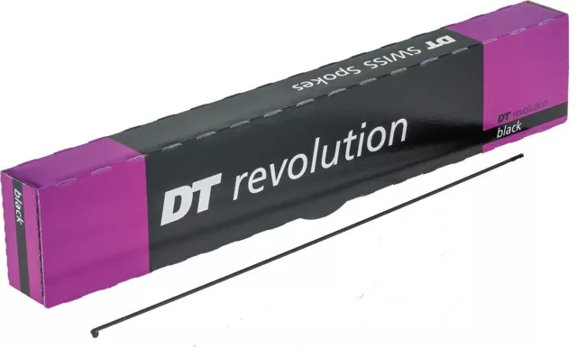 DT SWISS REVOLUTION 266 mm SCHWARZ J BEND SPOKE