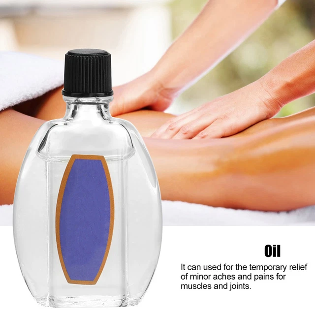 Aceite de ungüento enfriador de 5 ml embrocado analgésico congestionado dolor y frío Reino Unido