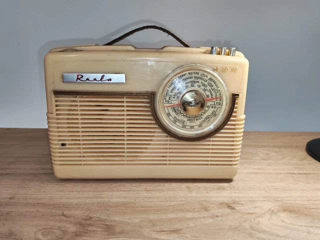 Poste Radio Vintage Pizon Bros 600 – Retro Transistor – Pour Pièces Ou Restauration